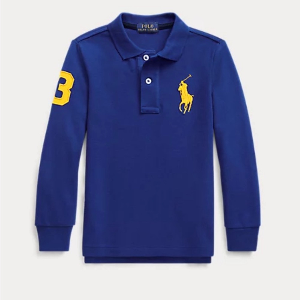 Toddler Boy Rugby Long Sleeve Three Top Bundle!